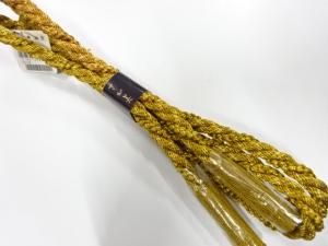 未使用品　正絹　撚り房　手組帯締め